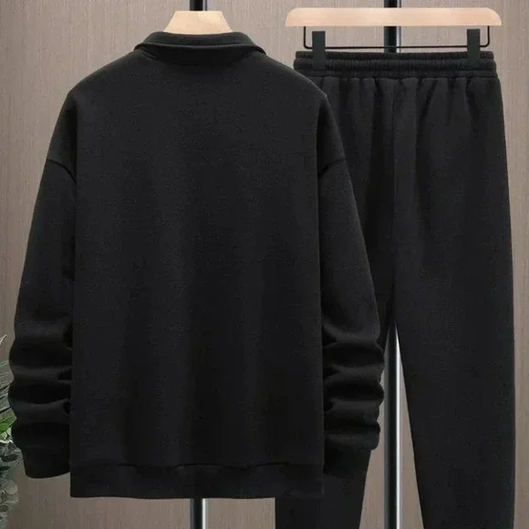 Black Mens Sweatshirt & Sweatshirt
